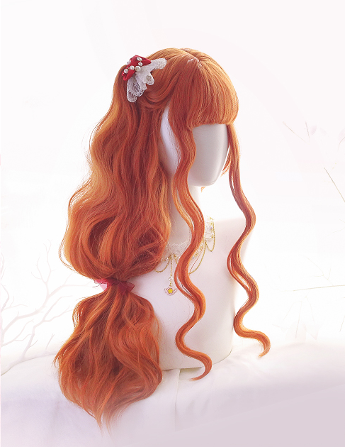 Double Ponytail & Orange