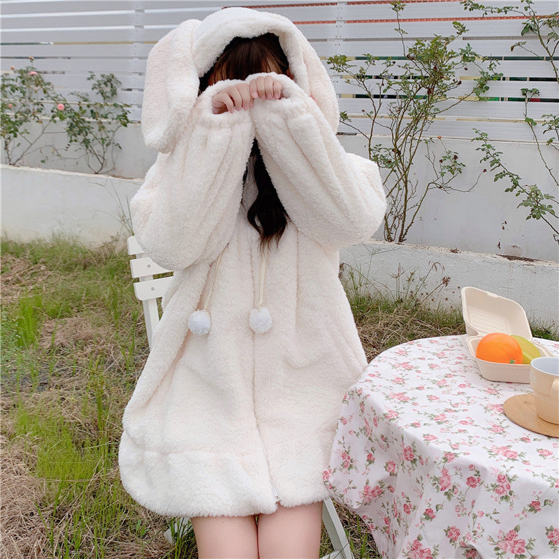 Plush Fluffy Rabbit Sweater